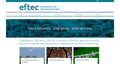 Desktop Screenshot of eftec.co.uk
