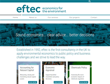 Tablet Screenshot of eftec.co.uk